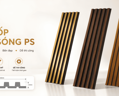 Tấm Ốp Lam Sóng PS L05 – Giải Pháp Trang Trí Nội Thất Hiện Đại Cho Không Gian Đẳng Cấp