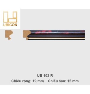 Khung tranh khổ nhỏ UB103 - R